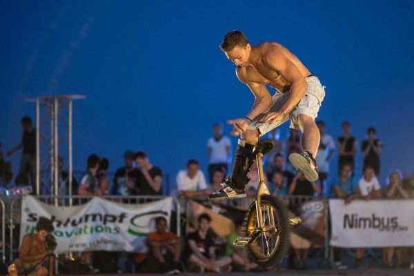 Forget the Mahomes and Purdy. There's a whole world of unexpected sports champions out there—such as unicyclist Eli Brill. 