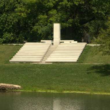 Blue Sky Mausoleum.