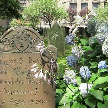 Gravestone at Trinity Churchyard.