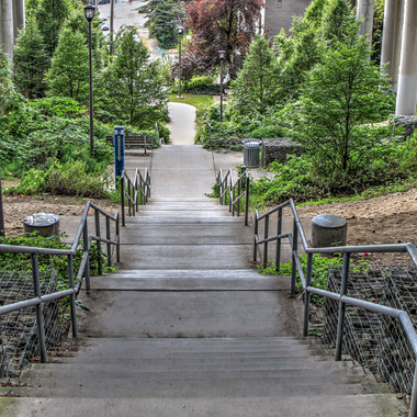 The Howe Street stair corridor is the longest in Seattle. 